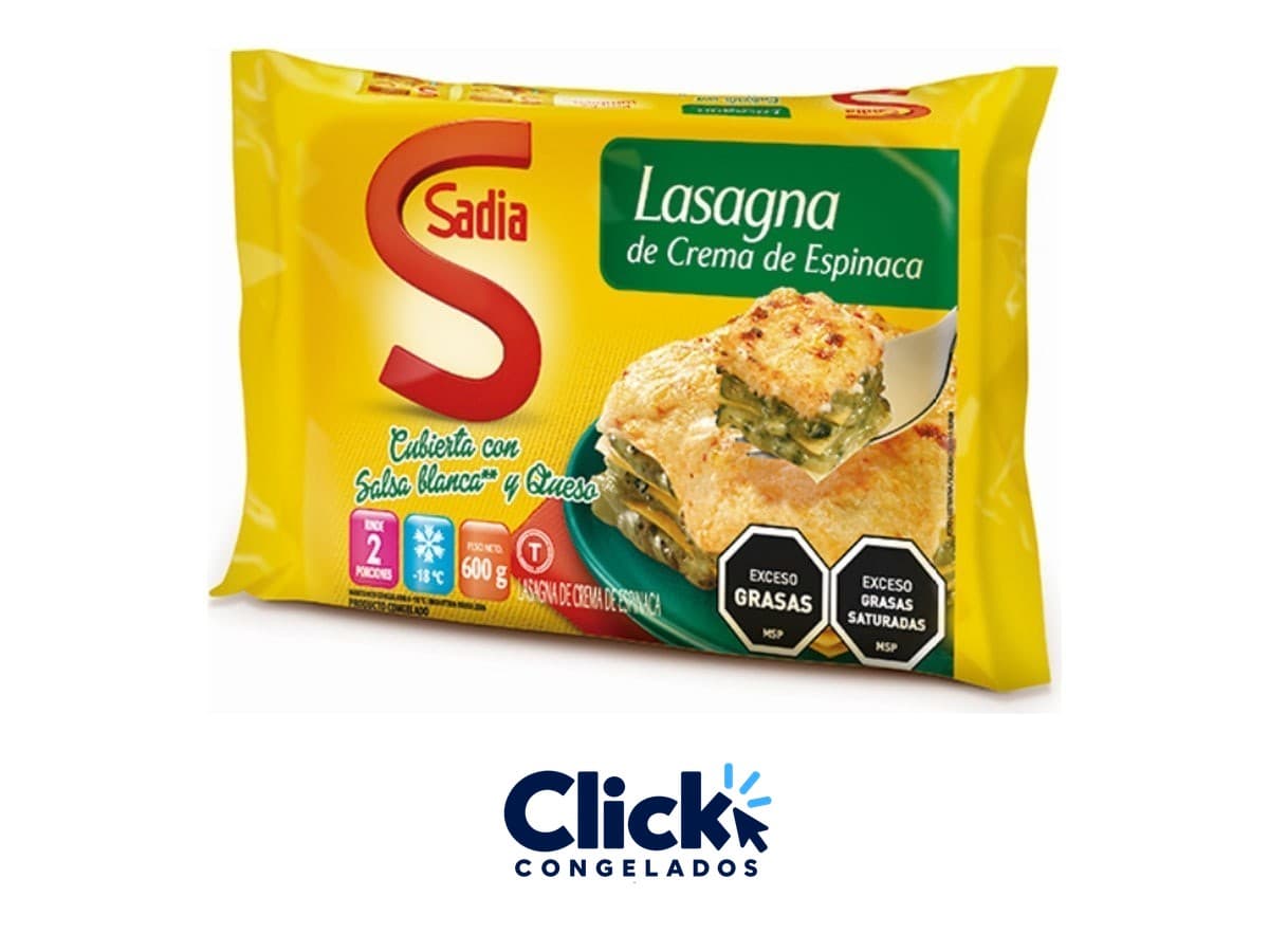 Lasagna Sadia Crema Espinaca 600g