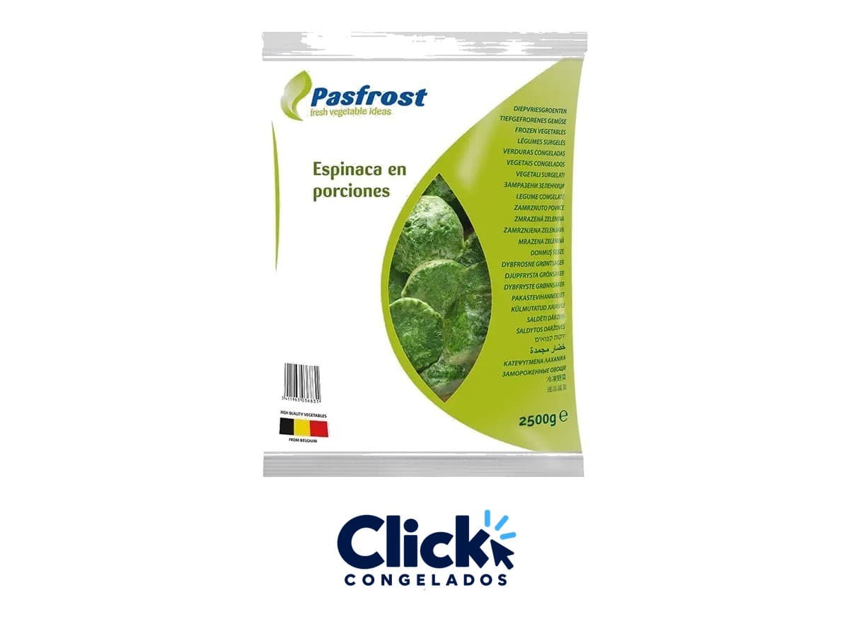 Espinaca Pastfrost 2.5KG